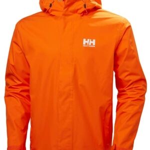 Helly Hansen Vibrant Orange Raincoat